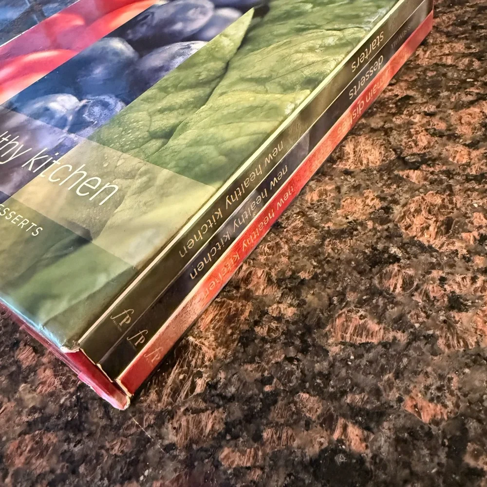 Williams Sonoma Healthy Kitchen Cookbook 3 set